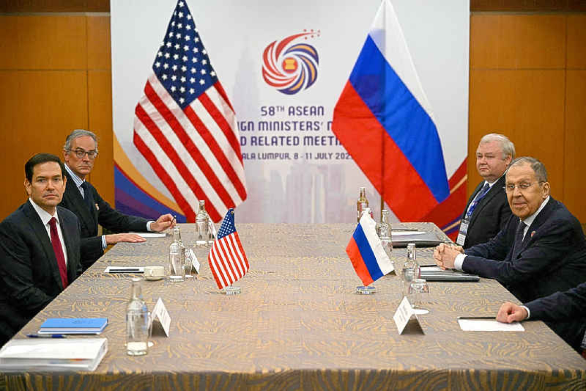 Rubio has 'frank' talks with Russia's Lavrov in Kuala Lumpur